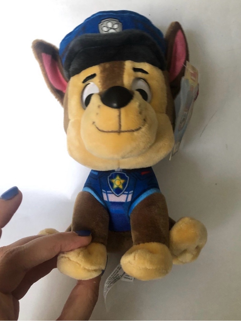 Paw Patrol Chase Police Dog Plush Stuffed Animal Soft Kids Toy - Picture 2 of 4